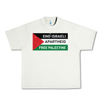 Pistachio end is.rae.li apartheid free pales  flag  t shirt Urban Heavy Tee - artisFamous