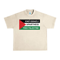 Sandshell end is.rae.li apartheid free pales  flag  t shirt Urban Heavy Tee - artisFamous
