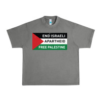 Tornado end is.rae.li apartheid free pales  flag  t shirt Urban Heavy Tee - artisFamous