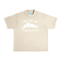Sandshell i don't fall over i do random gravity checks Urban Heavy Tee - artisFamous
