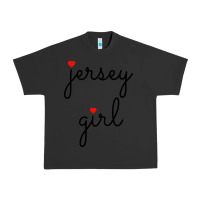 Pigment Black new jersey girl on the shore Urban Heavy Tee - artisFamous