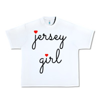 White new jersey girl on the shore Urban Heavy Tee - artisFamous