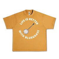 Peanut Butter Banjo Bluegrass Music Traditional Musician Funny Gift Urban Heavy Tee - artisFamous