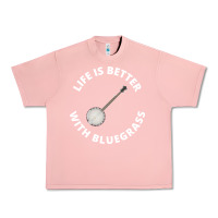 Salmon Banjo Bluegrass Music Traditional Musician Funny Gift Urban Heavy Tee - artisFamous