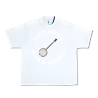 White Banjo Bluegrass Music Traditional Musician Funny Gift Urban Heavy Tee - artisFamous