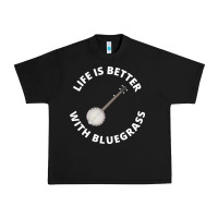 Black Banjo Bluegrass Music Traditional Musician Funny Gift Urban Heavy Tee - artisFamous