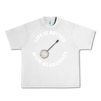 Lunar Rock Banjo Bluegrass Music Traditional Musician Funny Gift Urban Heavy Tee - artisFamous