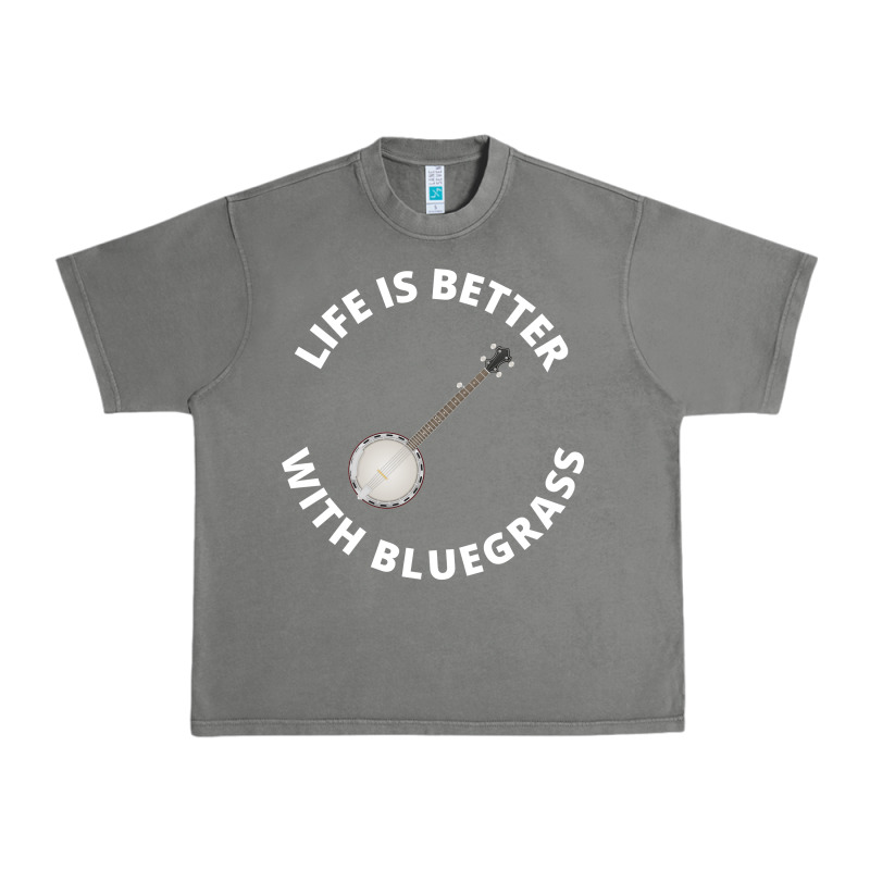 Banjo Bluegrass Music Traditional Musician Funny Gift Urban Heavy Tee by artisFamous | Teevron