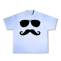 Grape Ice moustache and sunglasses Urban Heavy Tee - artisFamous