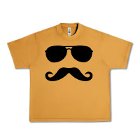 Peanut Butter moustache and sunglasses Urban Heavy Tee - artisFamous