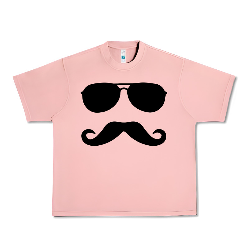 Moustache And Sunglasses Urban Heavy Tee by artisFamous | Teevron