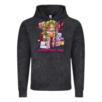 Vintage Black shopping life  gnome Vintage Hoodie - BarkalooDesign