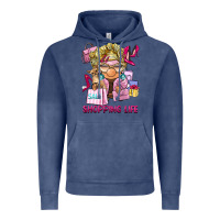 Vintage Denim shopping life  gnome Vintage Hoodie - BarkalooDesign