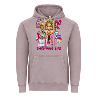 Vintage Zinc shopping life  gnome Vintage Hoodie - BarkalooDesign