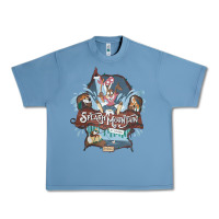 Pebble Blue Splash Mountain Urban Heavy Tee - artisFamous