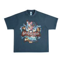 Midnight Navy Splash Mountain Urban Heavy Tee - artisFamous