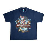 Navy Splash Mountain Urban Heavy Tee - artisFamous