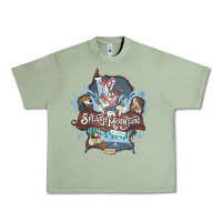 Oil Green Splash Mountain Urban Heavy Tee - artisFamous