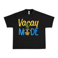 Black vacay mode shirt pineapple Urban Heavy Tee - artisFamous