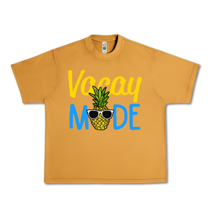 Vacay Mode Shirt Pineapple Urban Heavy Tee by artisFamous | Teevron