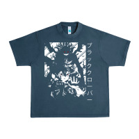 Midnight Navy vintage japanese anime Urban Heavy Tee - artisFamous
