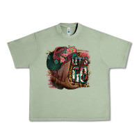 Oil Green Let's Go Urban Heavy Tee - Jasminsmagicworld