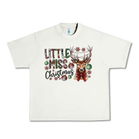 Pistachio little miss christmas Urban Heavy Tee - CowhideDigitalArt