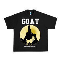 Black big thunder mountain goat Urban Heavy Tee - artisFamous