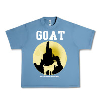 Pebble Blue big thunder mountain goat Urban Heavy Tee - artisFamous