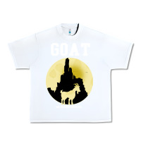 White big thunder mountain goat Urban Heavy Tee - artisFamous