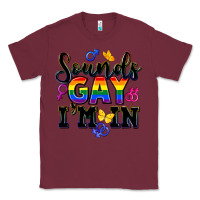 Burgundy sounds gay im in Classic Tee - FaDigitalArtStudio