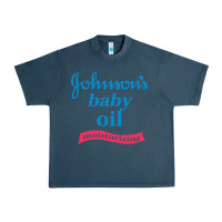 Midnight Navy johnson's baby oil Urban Heavy Tee - artisFamous
