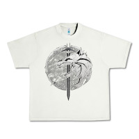 Pistachio Witcher Wolf Urban Heavy Tee - artisFamous