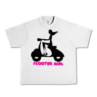 Lunar Rock scooter girl Urban Heavy Tee - artisFamous