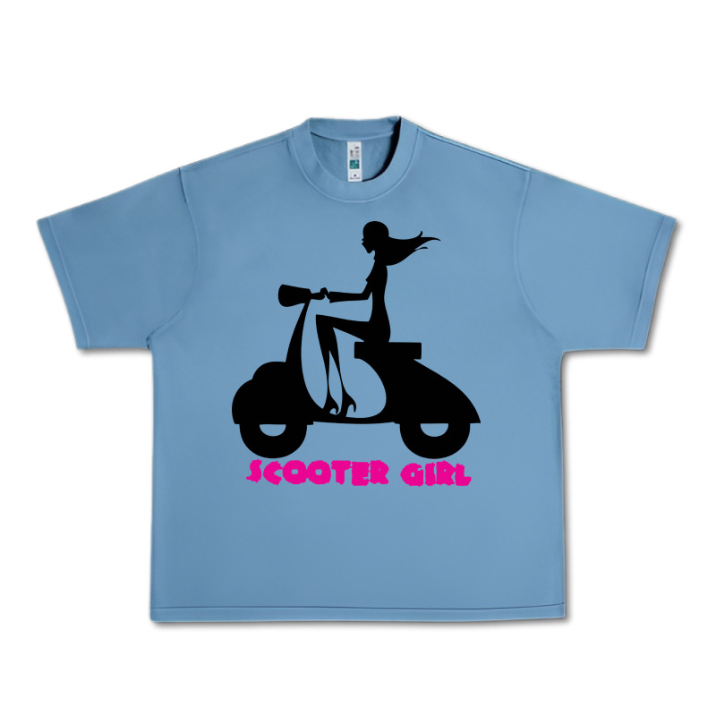 Scooter Girl Urban Heavy Tee by artisFamous | Teevron