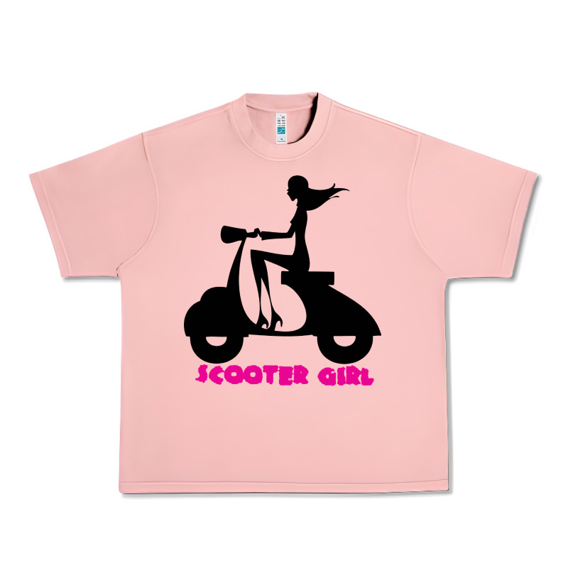 Scooter Girl Urban Heavy Tee by artisFamous | Teevron