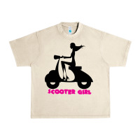 Sandshell scooter girl Urban Heavy Tee - artisFamous