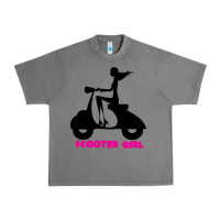 Tornado scooter girl Urban Heavy Tee - artisFamous