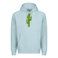 Blue Mist cactus Premium Hoodie - BarkalooDesign