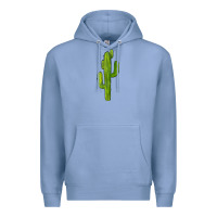 Colony Blue cactus Premium Hoodie - BarkalooDesign
