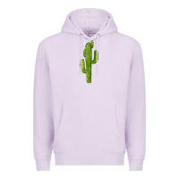 Lilac cactus Premium Hoodie - BarkalooDesign