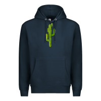 Navy cactus Premium Hoodie - BarkalooDesign