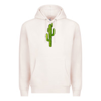 Pale Pink cactus Premium Hoodie - BarkalooDesign