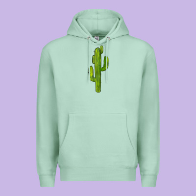 Cactus Premium Hoodie Designed By Barkaloodesign