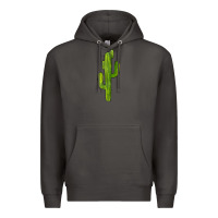 Smoke cactus Premium Hoodie - BarkalooDesign