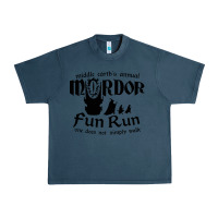 Midnight Navy mordor fun run Urban Heavy Tee - artisFamous
