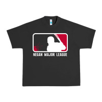 Pigment Black negan major league Urban Heavy Tee - artisFamous