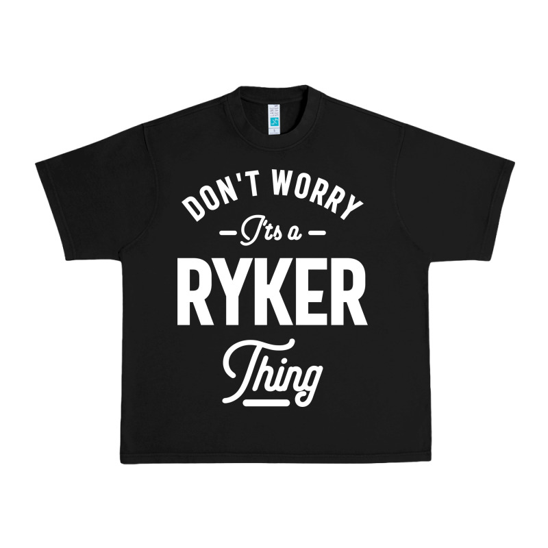 Ryker Personalized Name Birthday Gift Urban Heavy Tee by artisFamous | Teevron