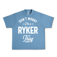 Pebble Blue Ryker Personalized Name Birthday Gift Urban Heavy Tee - artisFamous