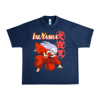 Navy vintage animejapanese cartoon Urban Heavy Tee - artisFamous